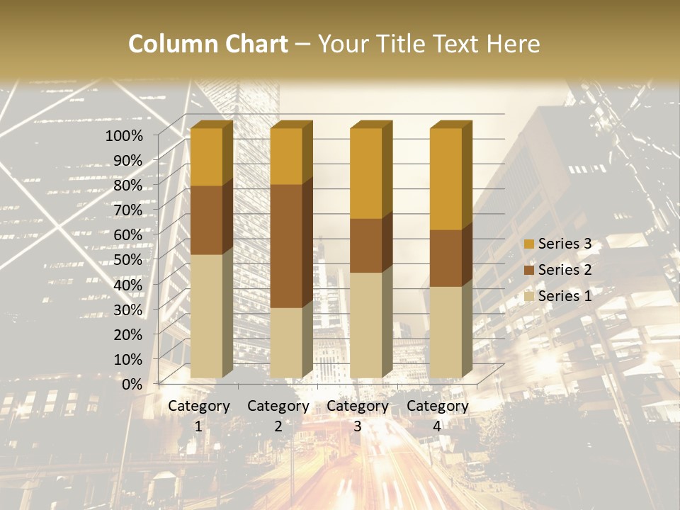 Night Street PowerPoint Template