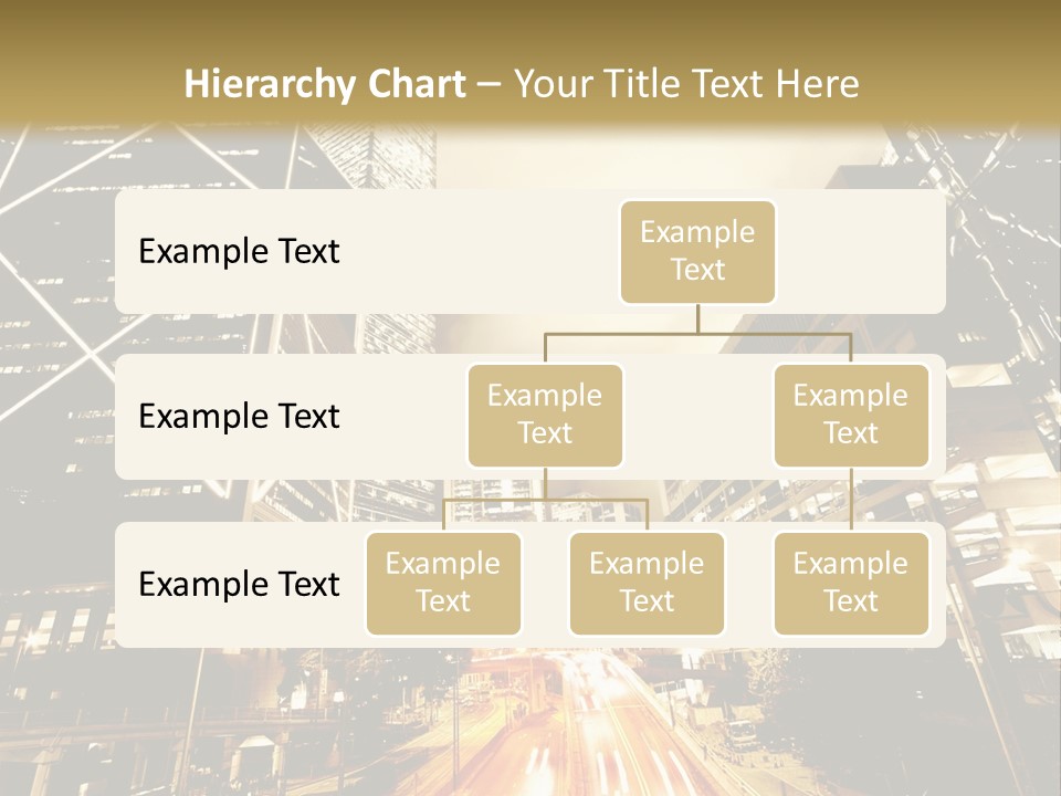 Night Street PowerPoint Template