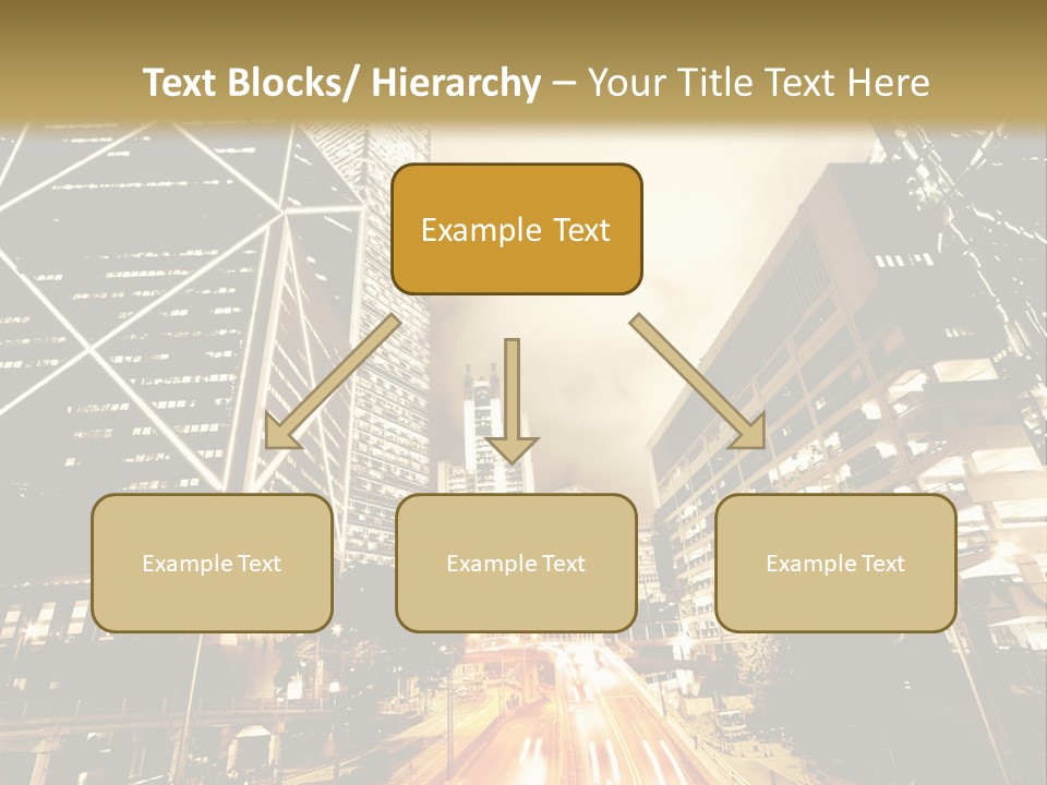 Night Street PowerPoint Template