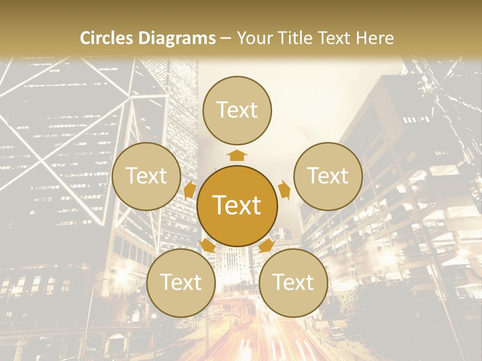 Night Street PowerPoint Template