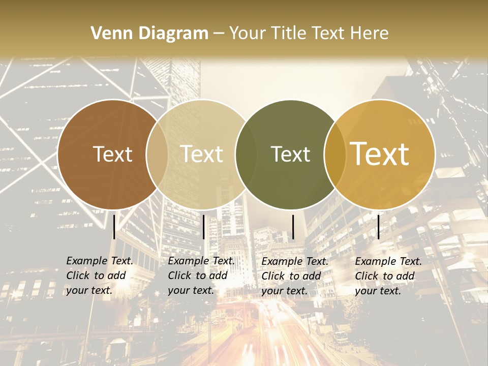 Night Street PowerPoint Template