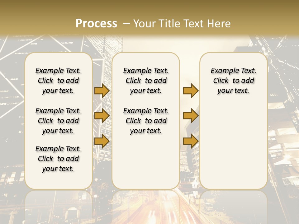 Night Street PowerPoint Template