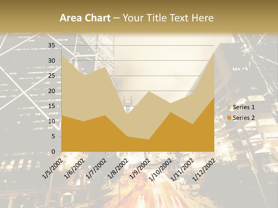 Night Street PowerPoint Template
