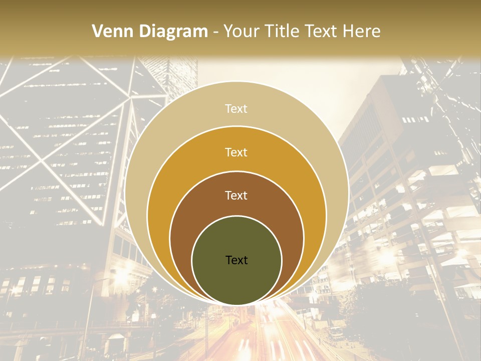 Night Street PowerPoint Template