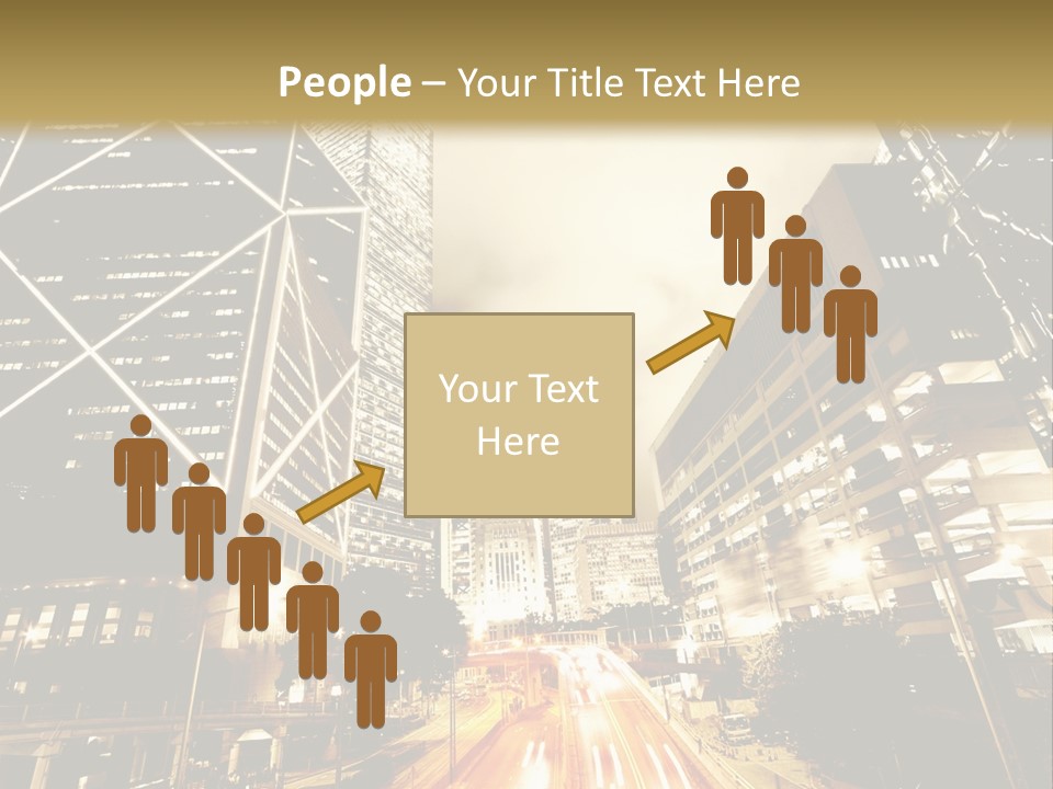 Night Street PowerPoint Template