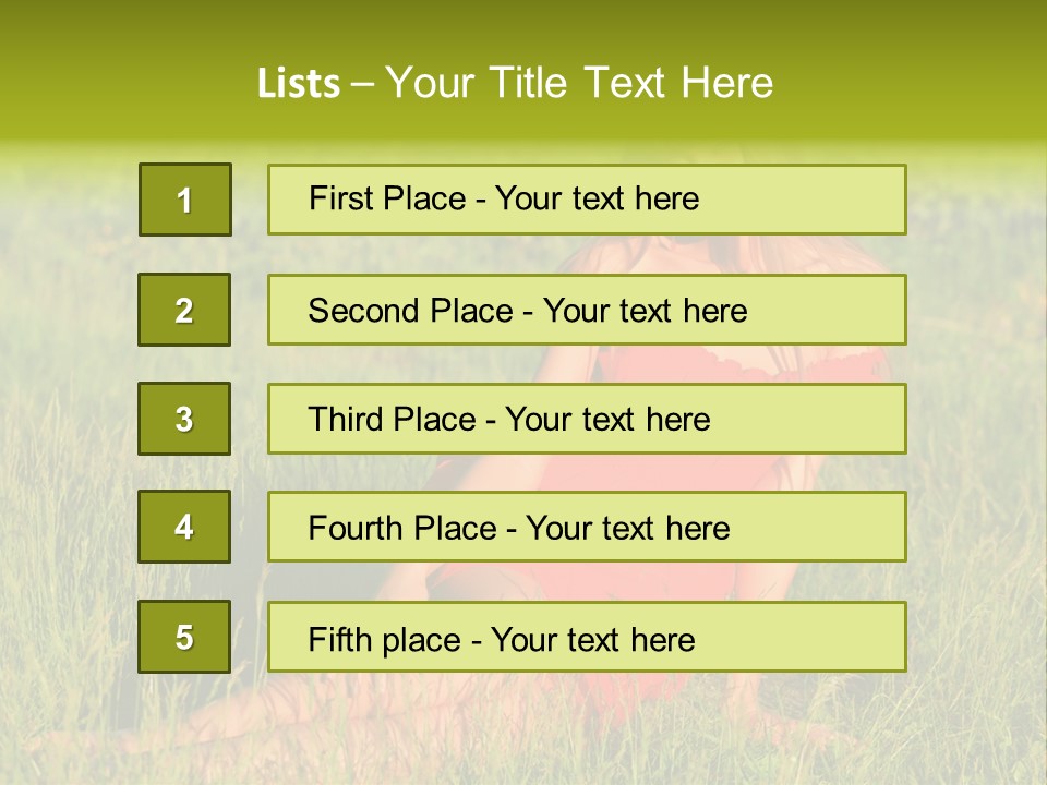 Beautiful Peaceful Free PowerPoint Template