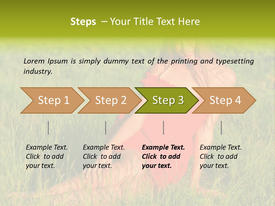 Beautiful Peaceful Free PowerPoint Template
