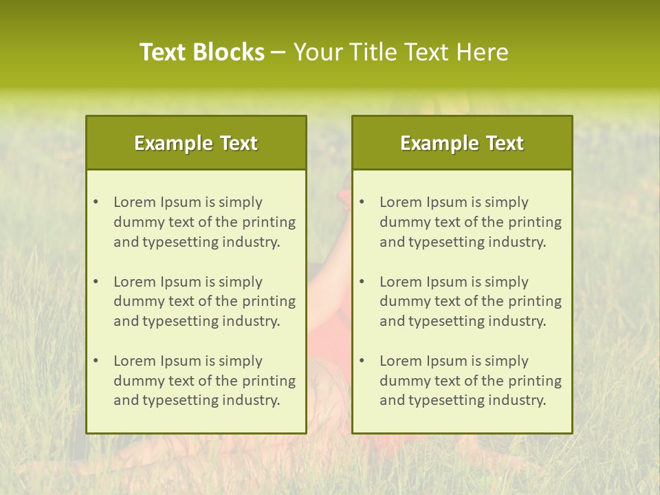 Beautiful Peaceful Free PowerPoint Template