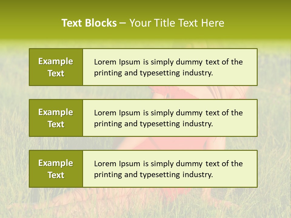 Beautiful Peaceful Free PowerPoint Template