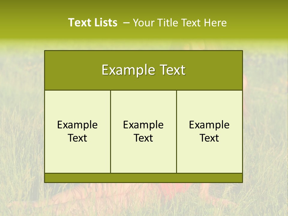 Beautiful Peaceful Free PowerPoint Template