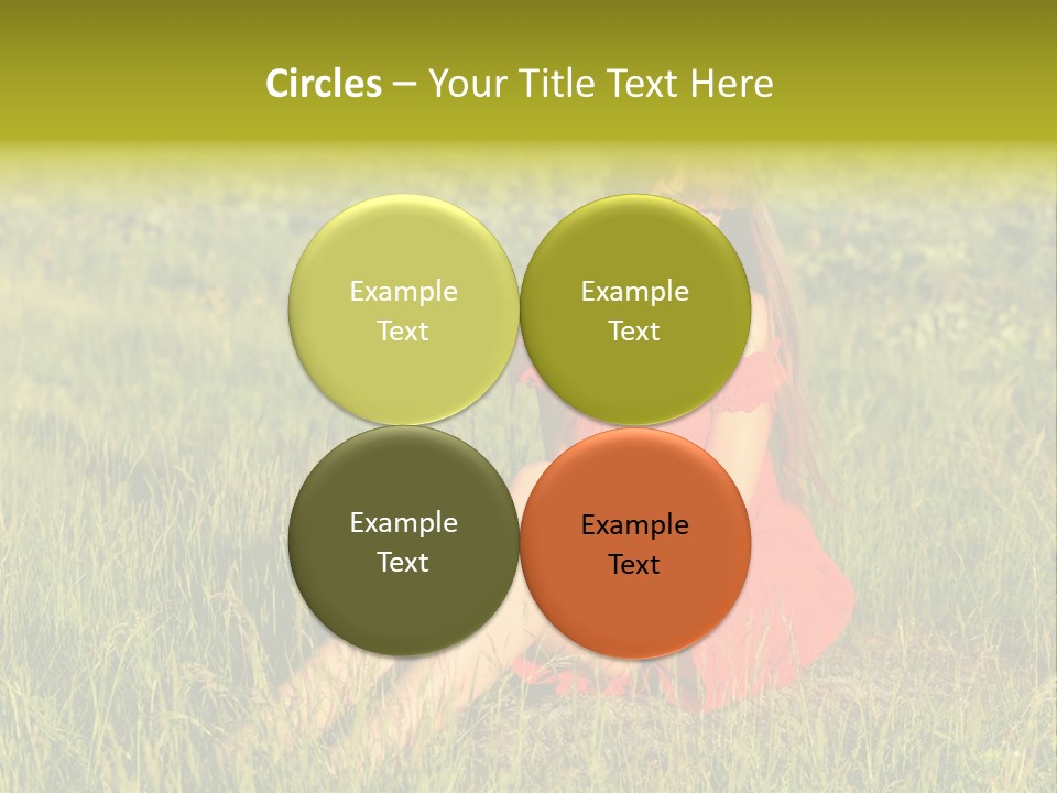 Attractive Happy Peaceful PowerPoint Template