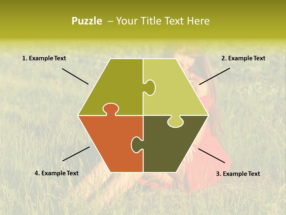 Attractive Happy Peaceful PowerPoint Template