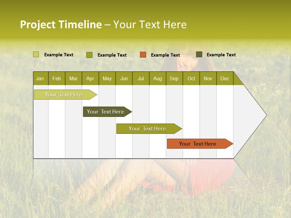 Attractive Happy Peaceful PowerPoint Template