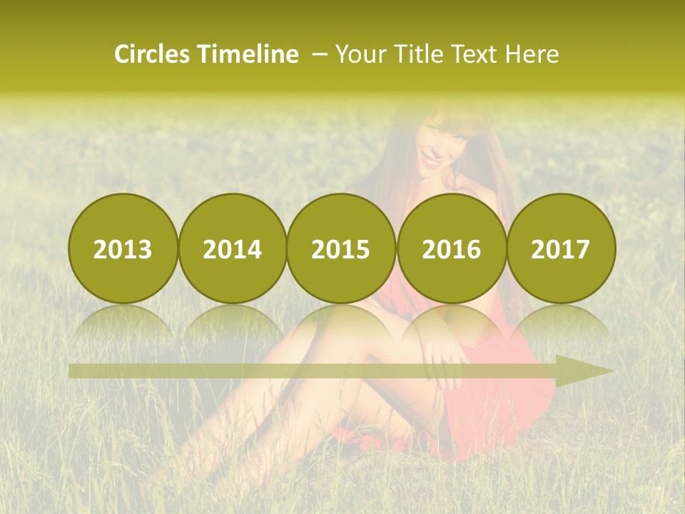 Attractive Happy Peaceful PowerPoint Template