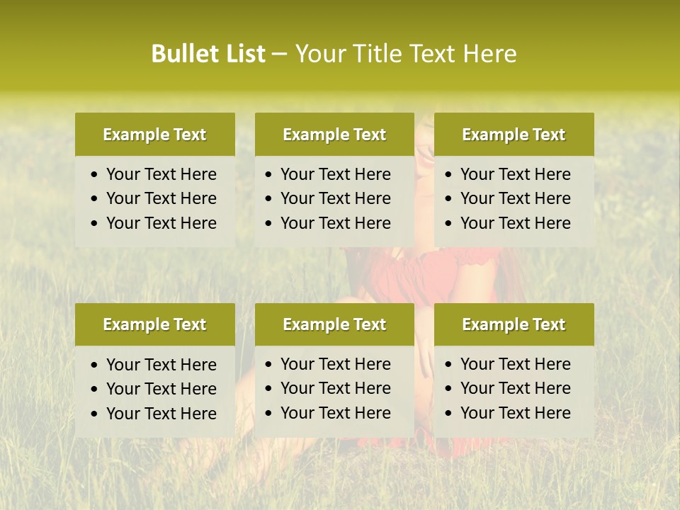 Attractive Happy Peaceful PowerPoint Template