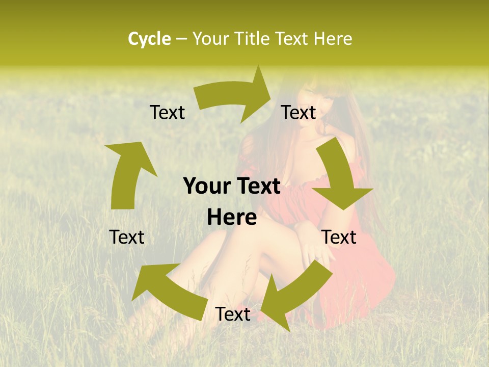 Attractive Happy Peaceful PowerPoint Template