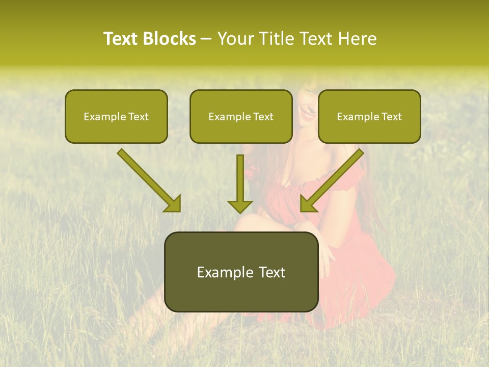Attractive Happy Peaceful PowerPoint Template
