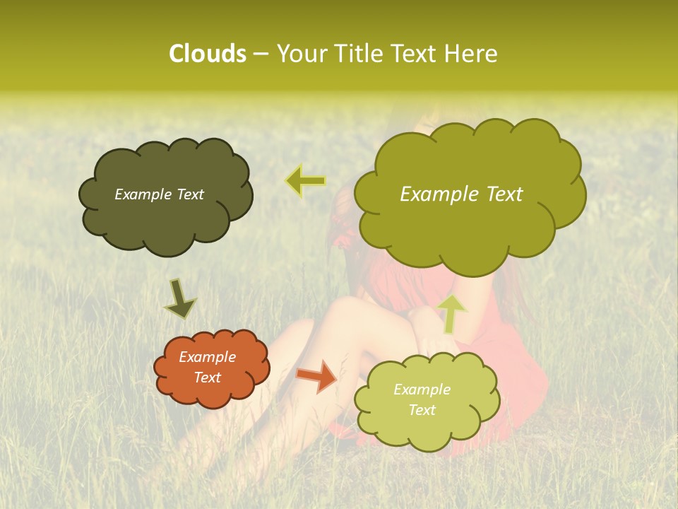 Attractive Happy Peaceful PowerPoint Template