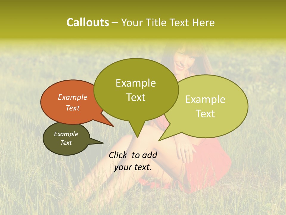 Attractive Happy Peaceful PowerPoint Template