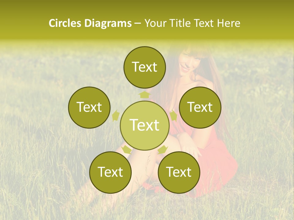 Attractive Happy Peaceful PowerPoint Template