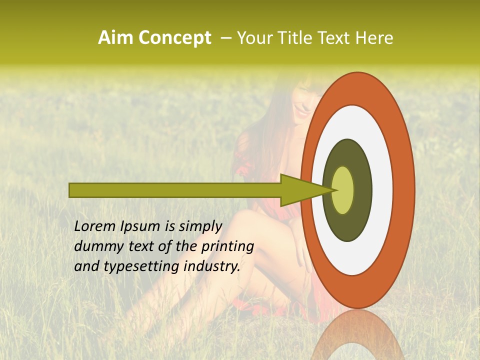 Attractive Happy Peaceful PowerPoint Template