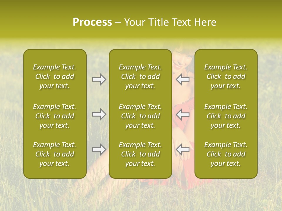 Attractive Happy Peaceful PowerPoint Template