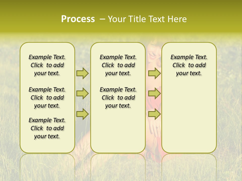 Attractive Happy Peaceful PowerPoint Template