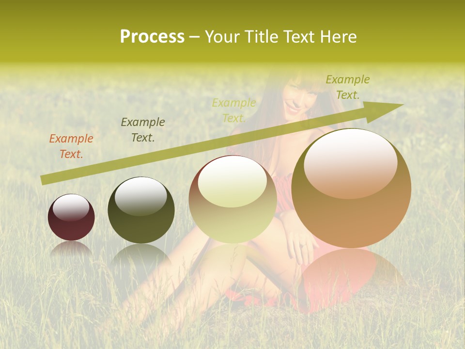 Attractive Happy Peaceful PowerPoint Template