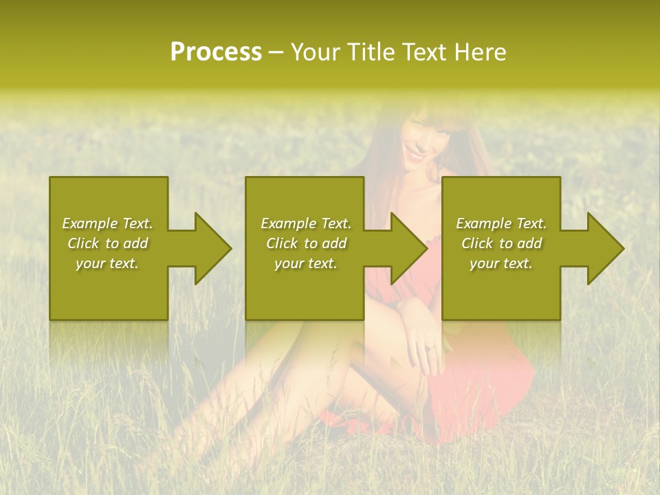 Attractive Happy Peaceful PowerPoint Template