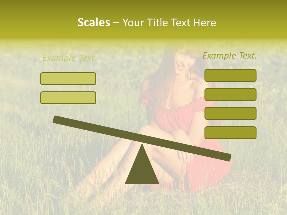 Attractive Happy Peaceful PowerPoint Template