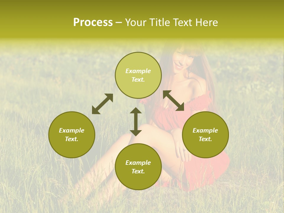 Attractive Happy Peaceful PowerPoint Template