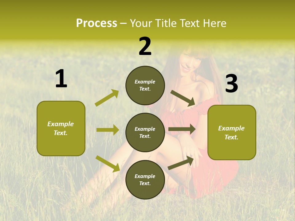 Attractive Happy Peaceful PowerPoint Template