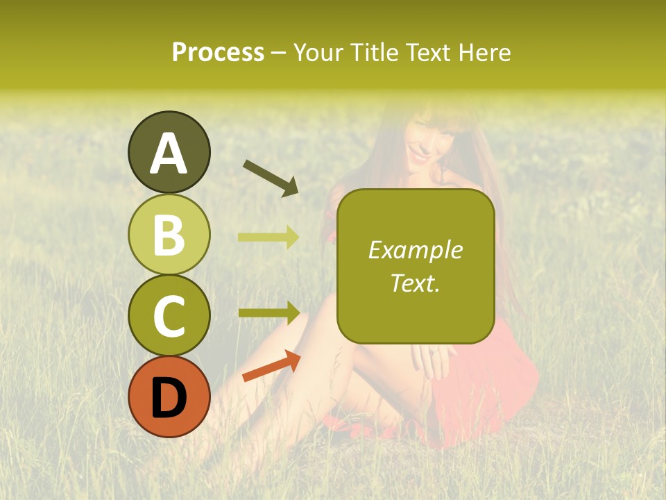 Attractive Happy Peaceful PowerPoint Template