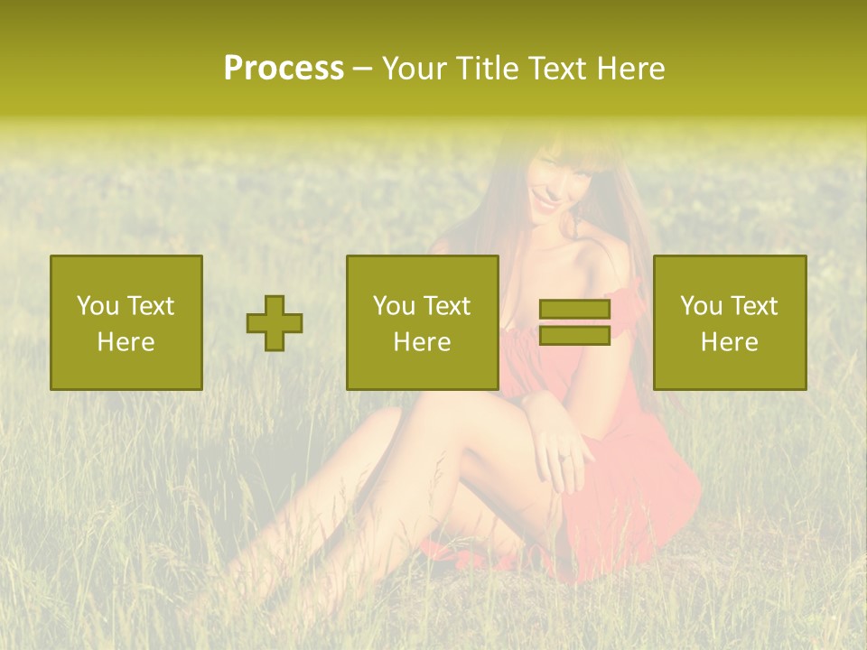 Attractive Happy Peaceful PowerPoint Template
