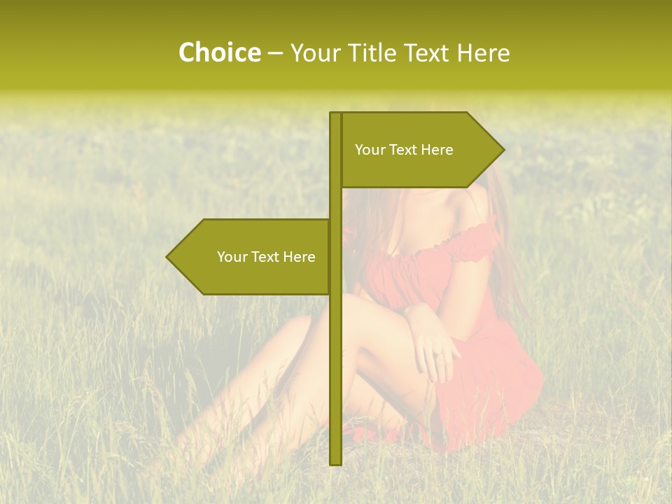 Attractive Happy Peaceful PowerPoint Template