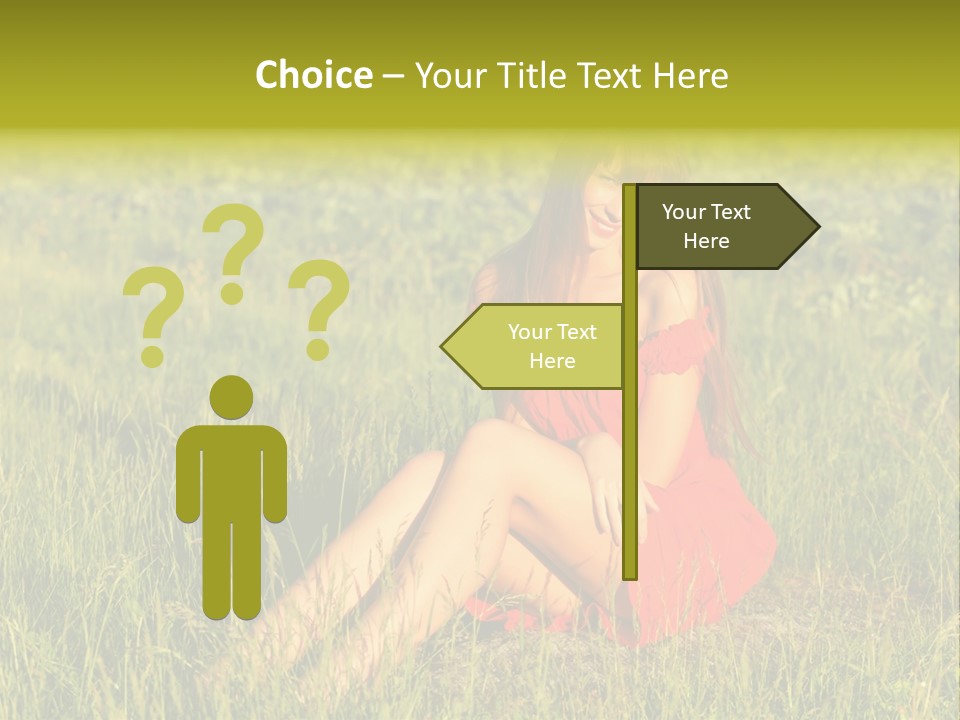 Attractive Happy Peaceful PowerPoint Template