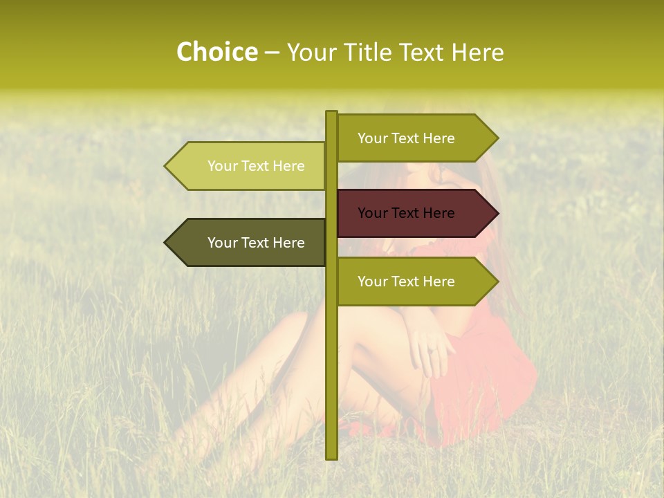Attractive Happy Peaceful PowerPoint Template