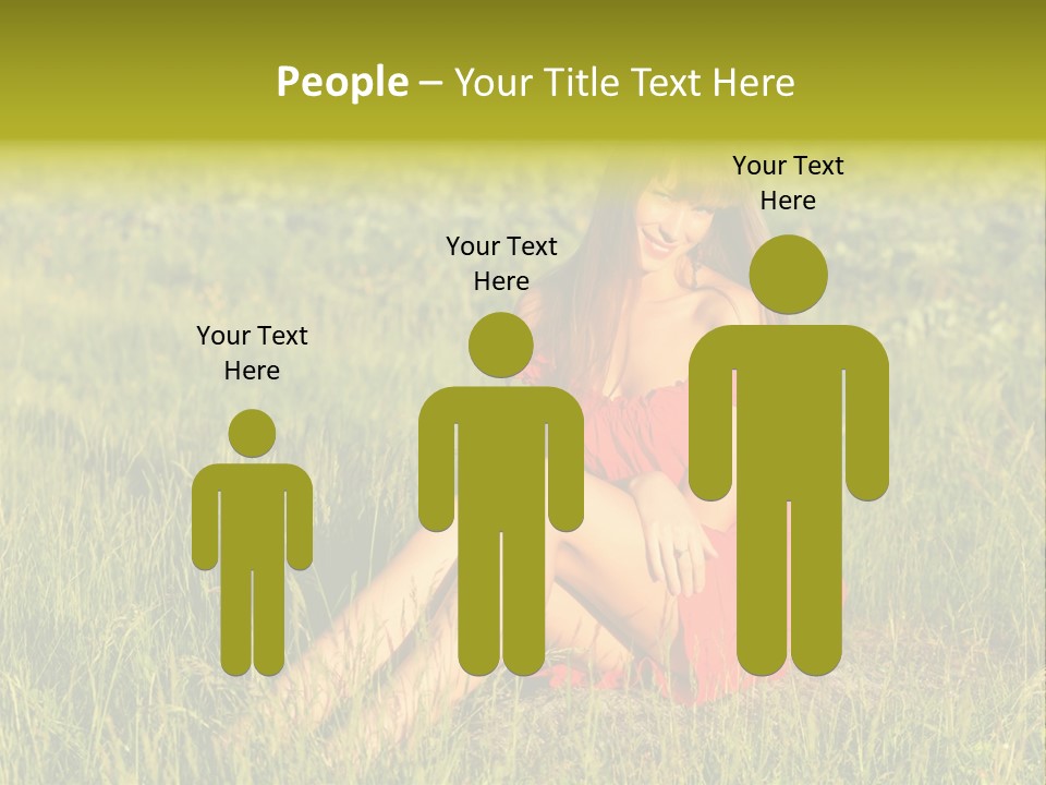 Attractive Happy Peaceful PowerPoint Template