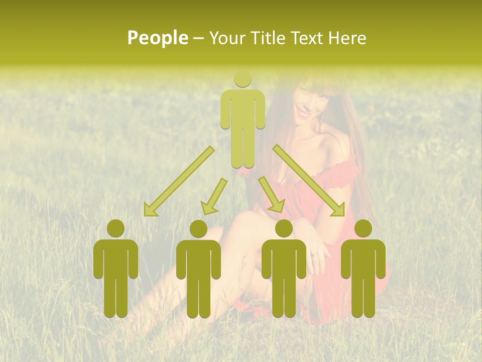 Attractive Happy Peaceful PowerPoint Template