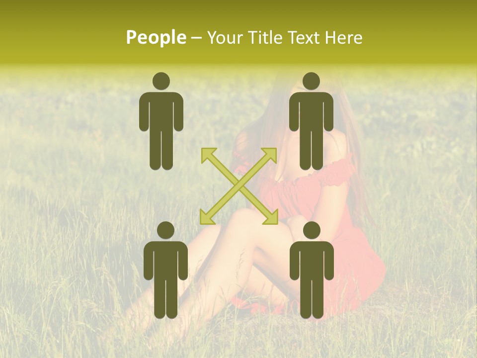 Attractive Happy Peaceful PowerPoint Template