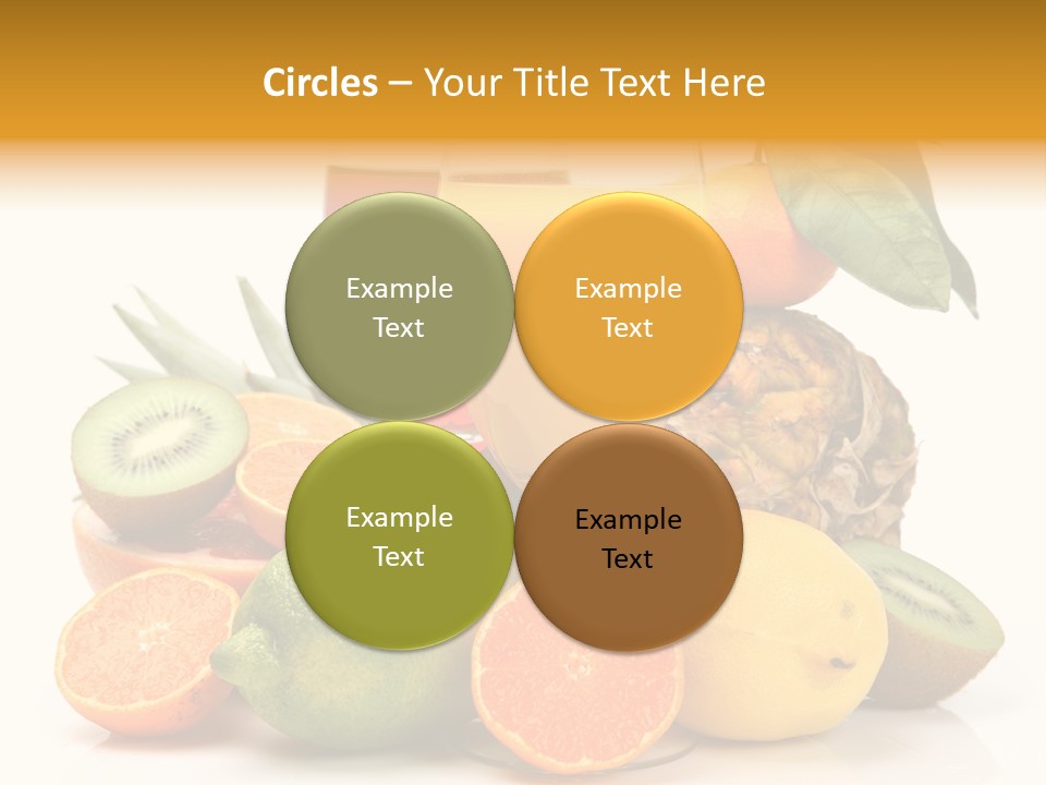 Fruits Juice PowerPoint Template