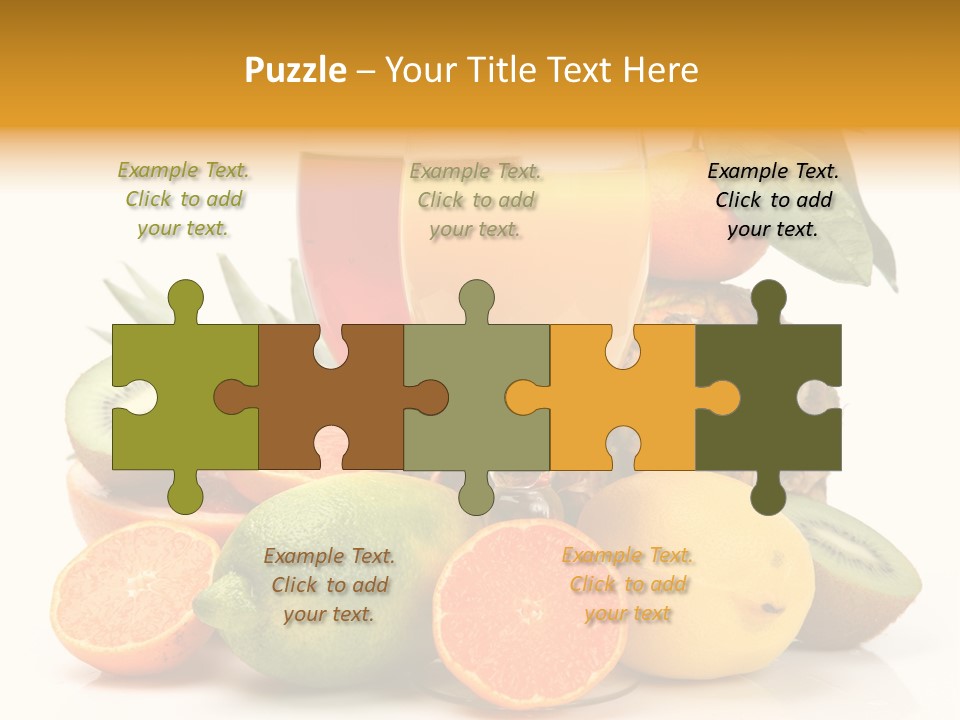 Fruits Juice PowerPoint Template