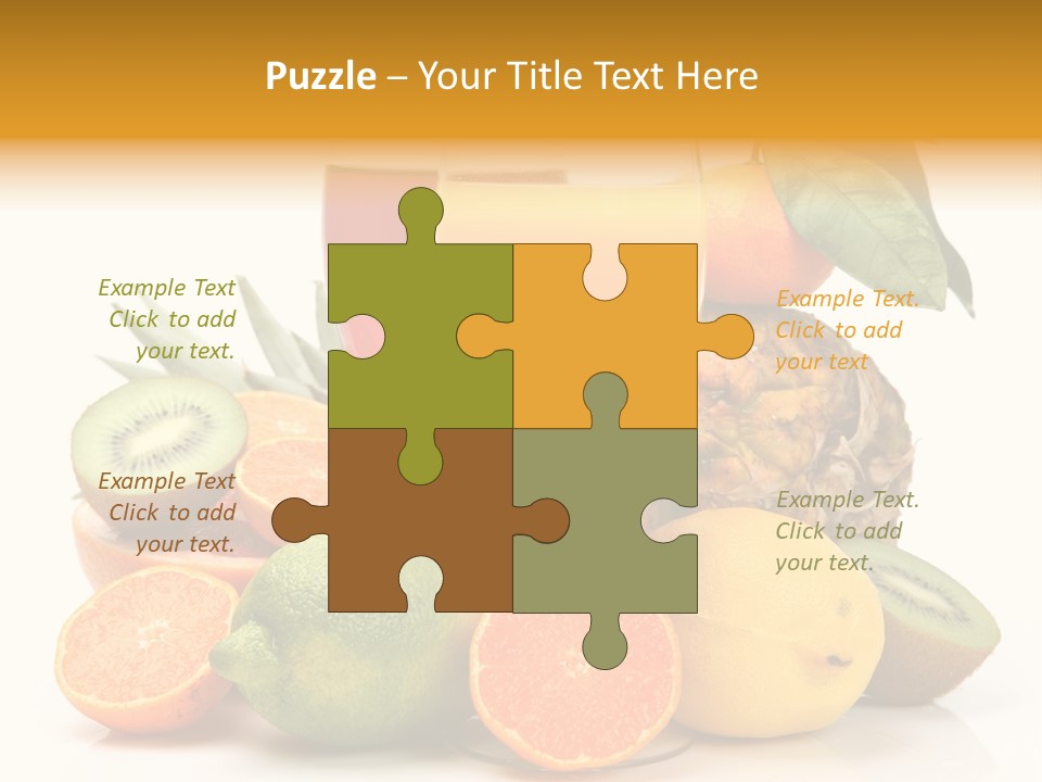 Fruits Juice PowerPoint Template