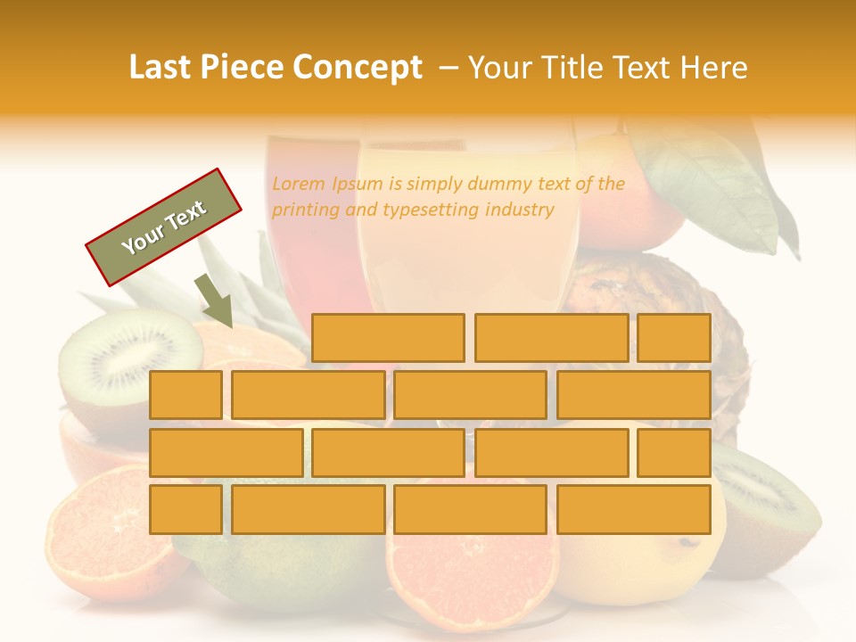 Fruits Juice PowerPoint Template