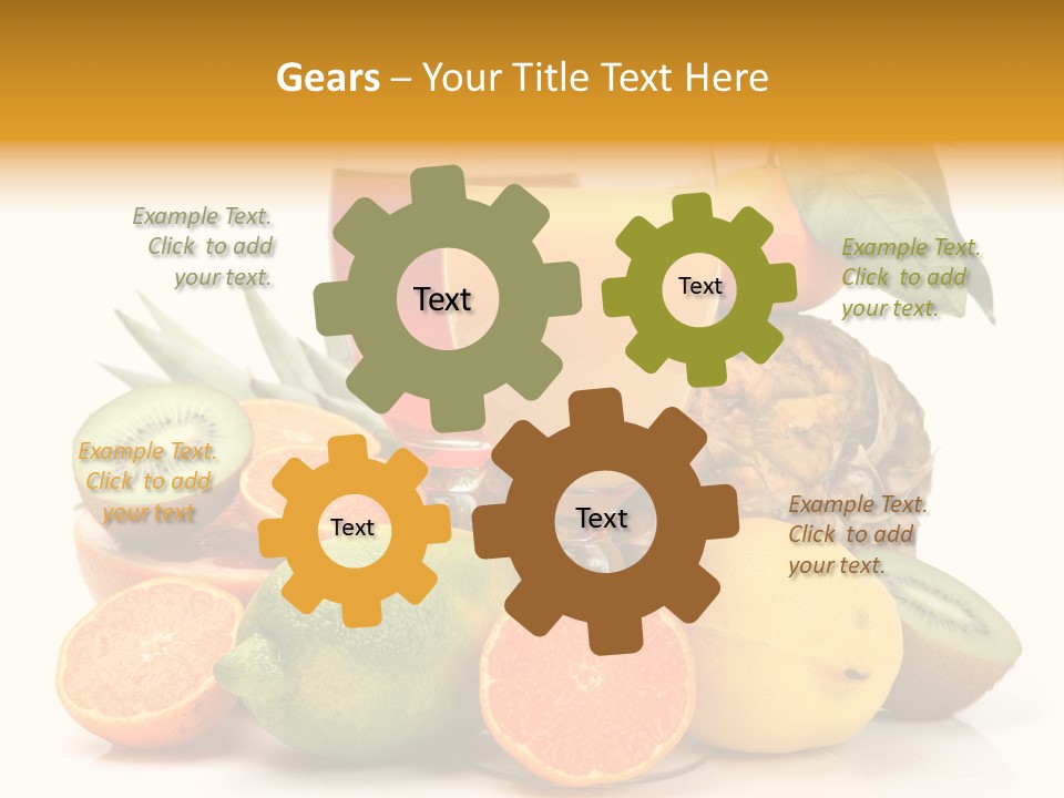 Fruits Juice PowerPoint Template