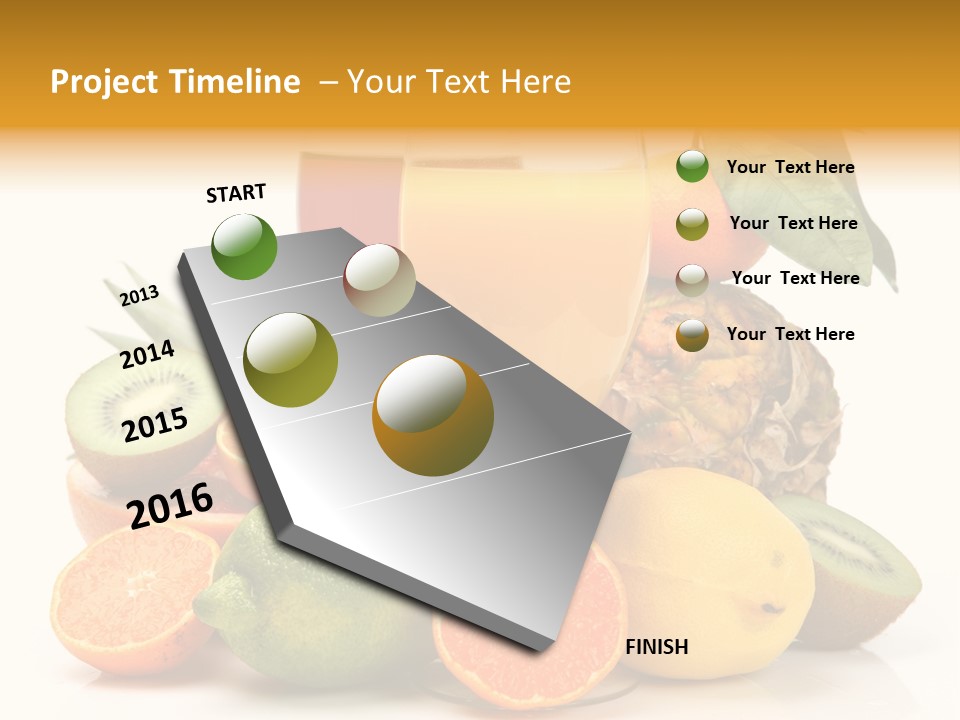 Fruits Juice PowerPoint Template