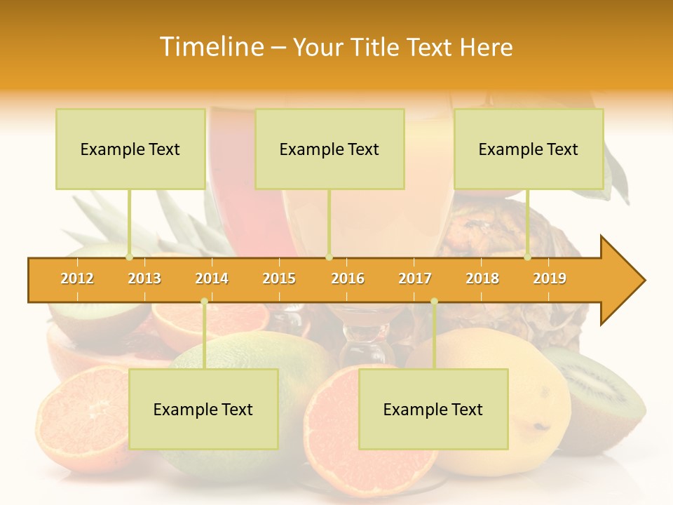 Fruits Juice PowerPoint Template