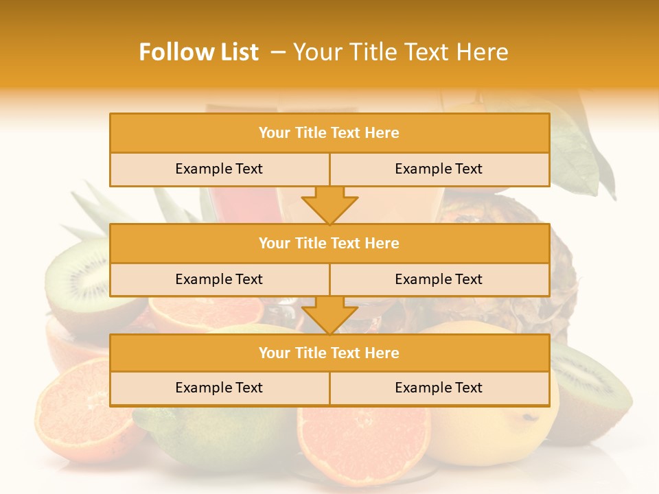 Fruits Juice PowerPoint Template