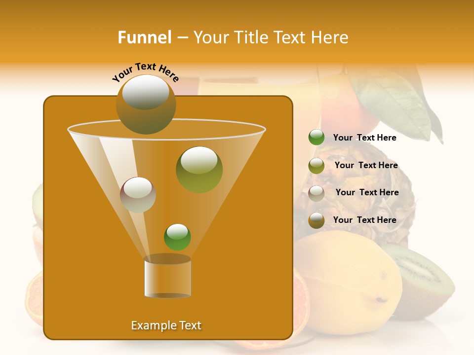 Fruits Juice PowerPoint Template