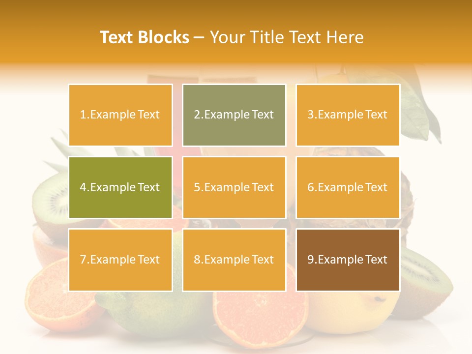 Fruits Juice PowerPoint Template